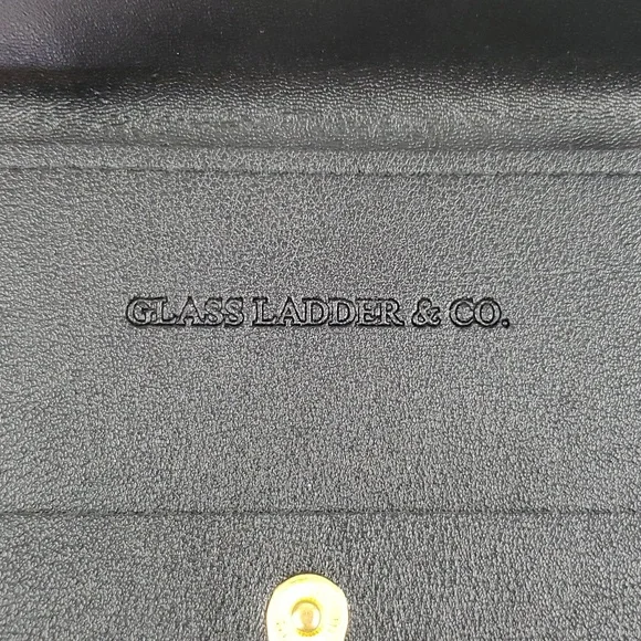 Glass Ladder & Co. Megan Portfolio Organizer Clutch in Black - Picture 6 of 13